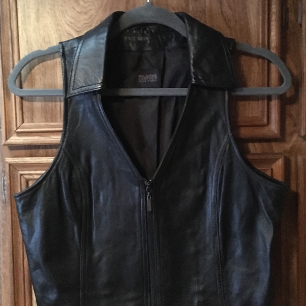 Wilson Leather Vest